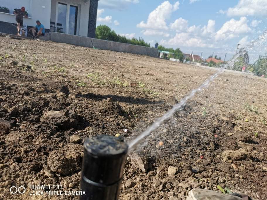 Siófok kerti öntözőrendszer referencia – 3. kép