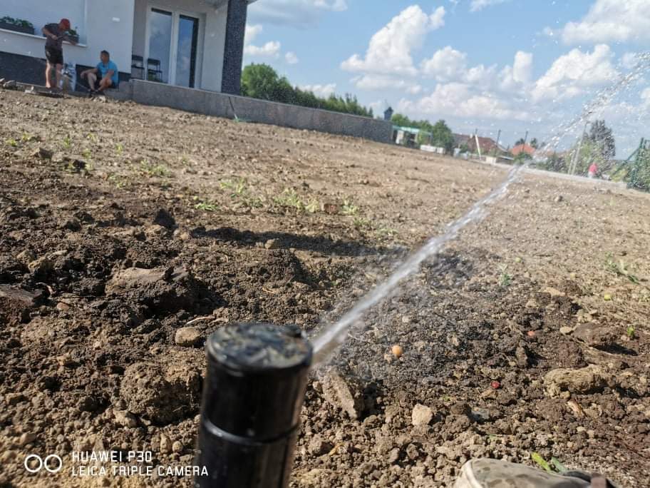 Siófok kerti öntözőrendszer referencia – 4. kép